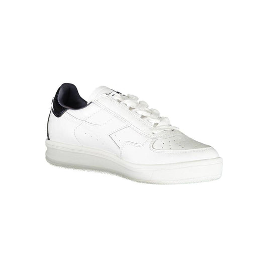 Diadora White Leather Women Sneaker Diadora