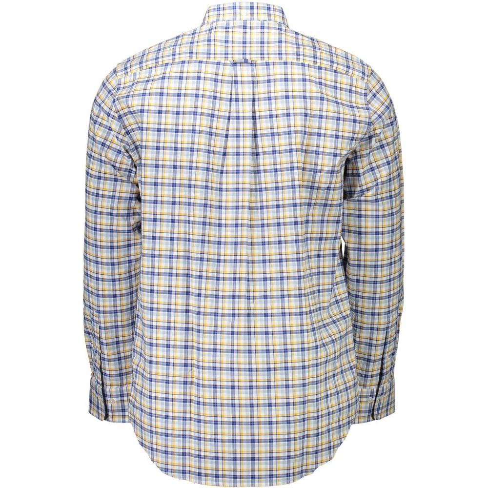 Gant Yellow Cotton Men Shirt Gant