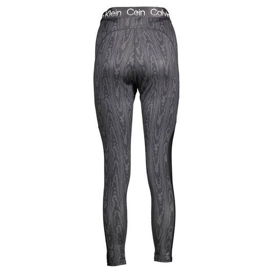 Calvin Klein Black Cotton Women Legging Calvin Klein