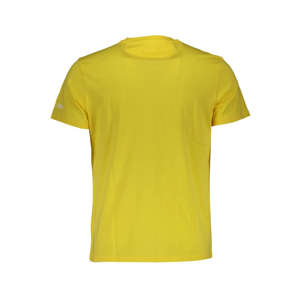 La Martina Yellow Cotton Men T-Shirt La Martina