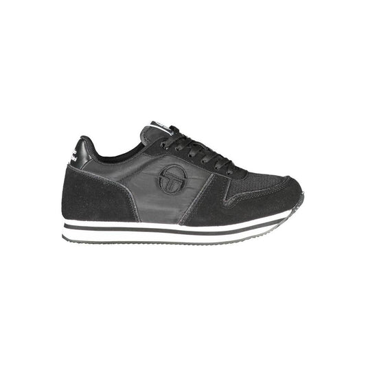 Sergio Tacchini Black Polyester Women Sneaker Sergio Tacchini