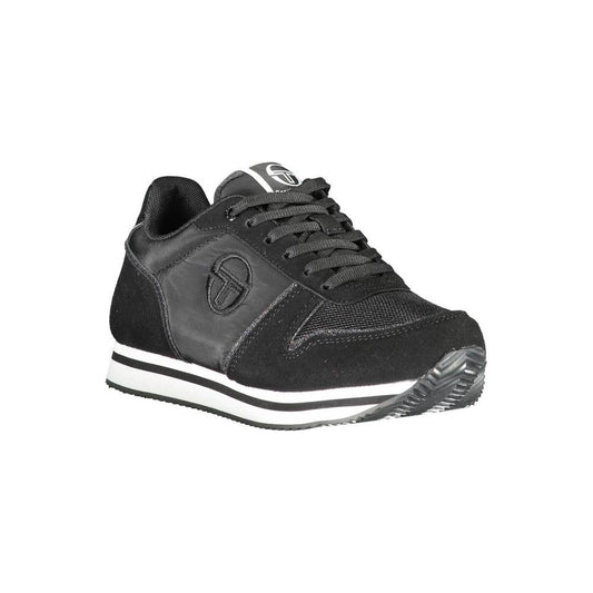 Sergio Tacchini Black Polyester Women Sneaker Sergio Tacchini