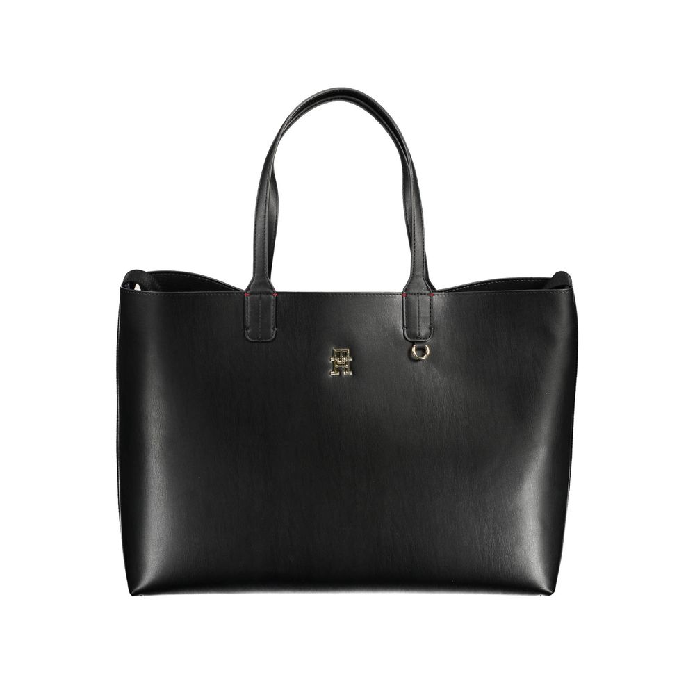 Tommy Hilfiger Black Polyethylene Women Handbag Tommy Hilfiger