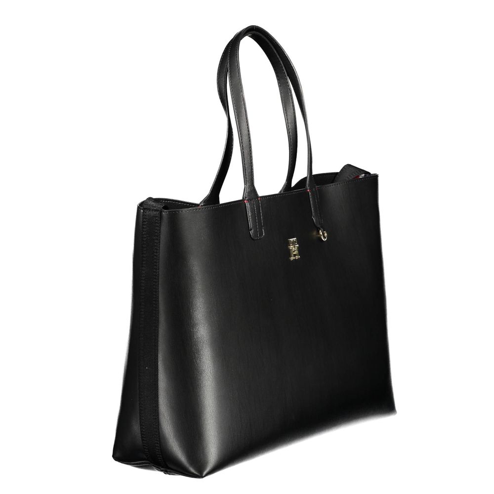 Tommy Hilfiger Black Polyethylene Women Handbag Tommy Hilfiger