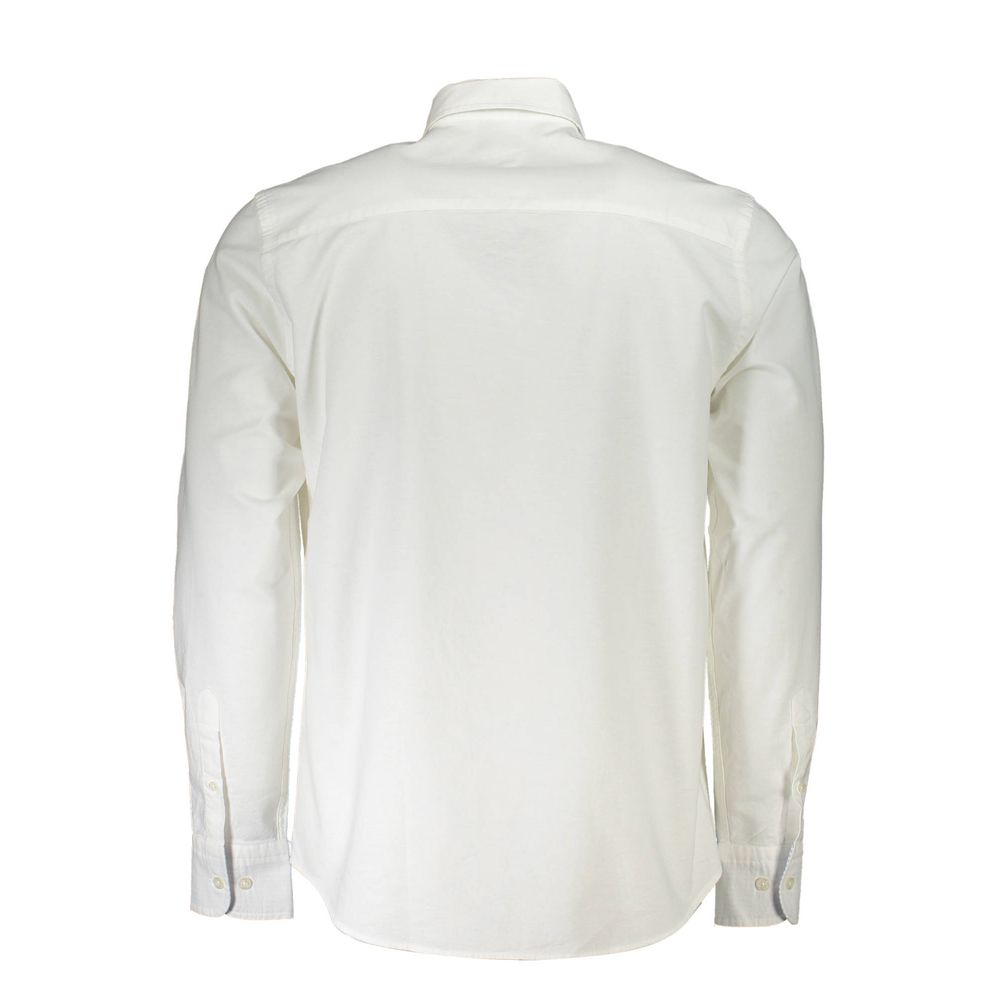 North Sails White Cotton Men Shirt North Sails