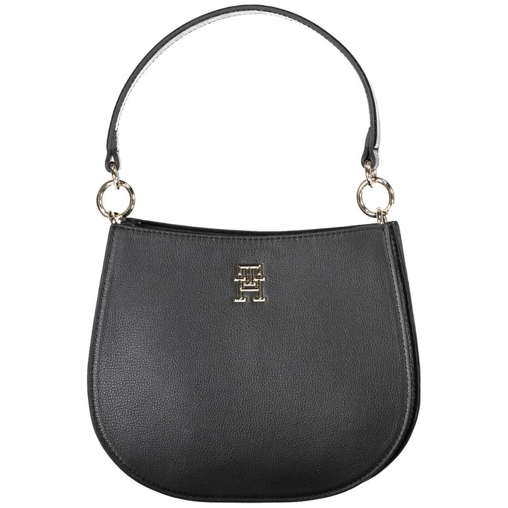 Tommy Hilfiger Black Polyester Women Handbag Tommy Hilfiger