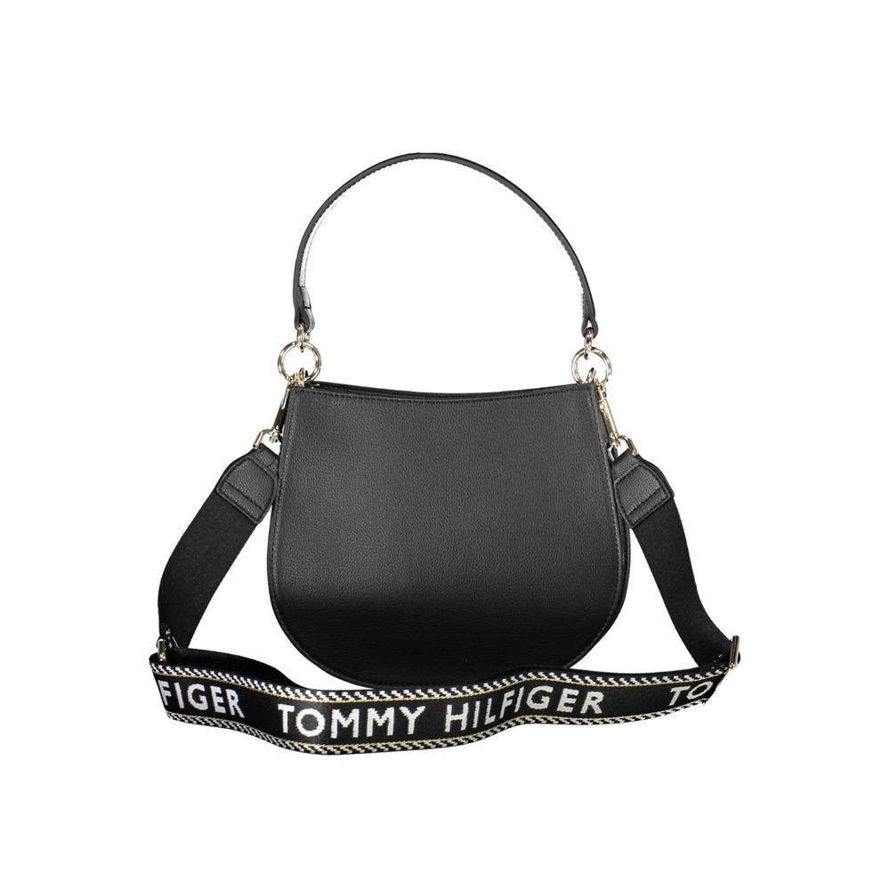 Tommy Hilfiger Black Polyester Women Handbag Tommy Hilfiger