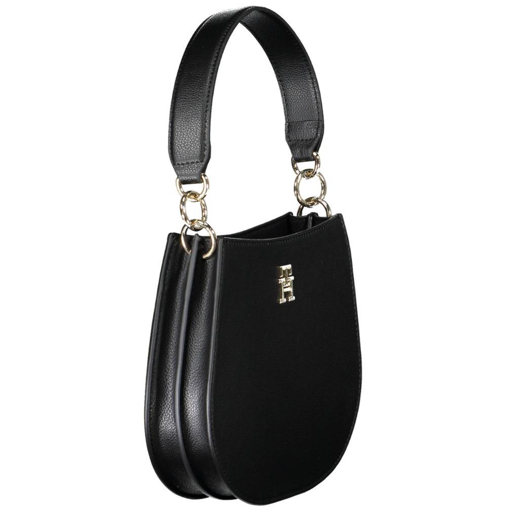 Tommy Hilfiger Black Polyester Women Handbag Tommy Hilfiger