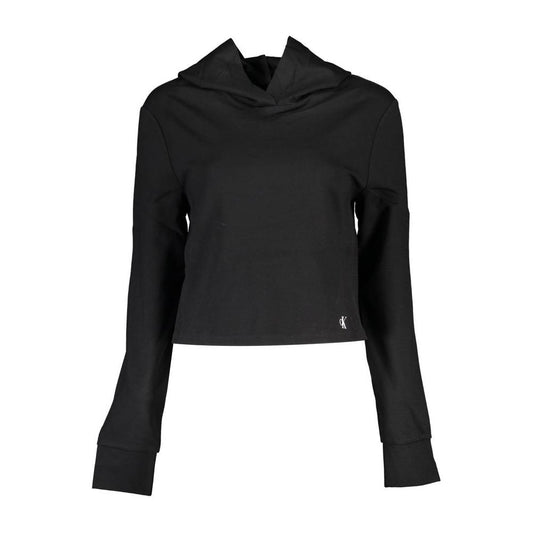 Calvin Klein Black Viscose Women Sweater Calvin Klein