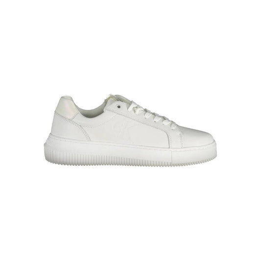 Calvin Klein White Leather Women Sneaker Calvin Klein