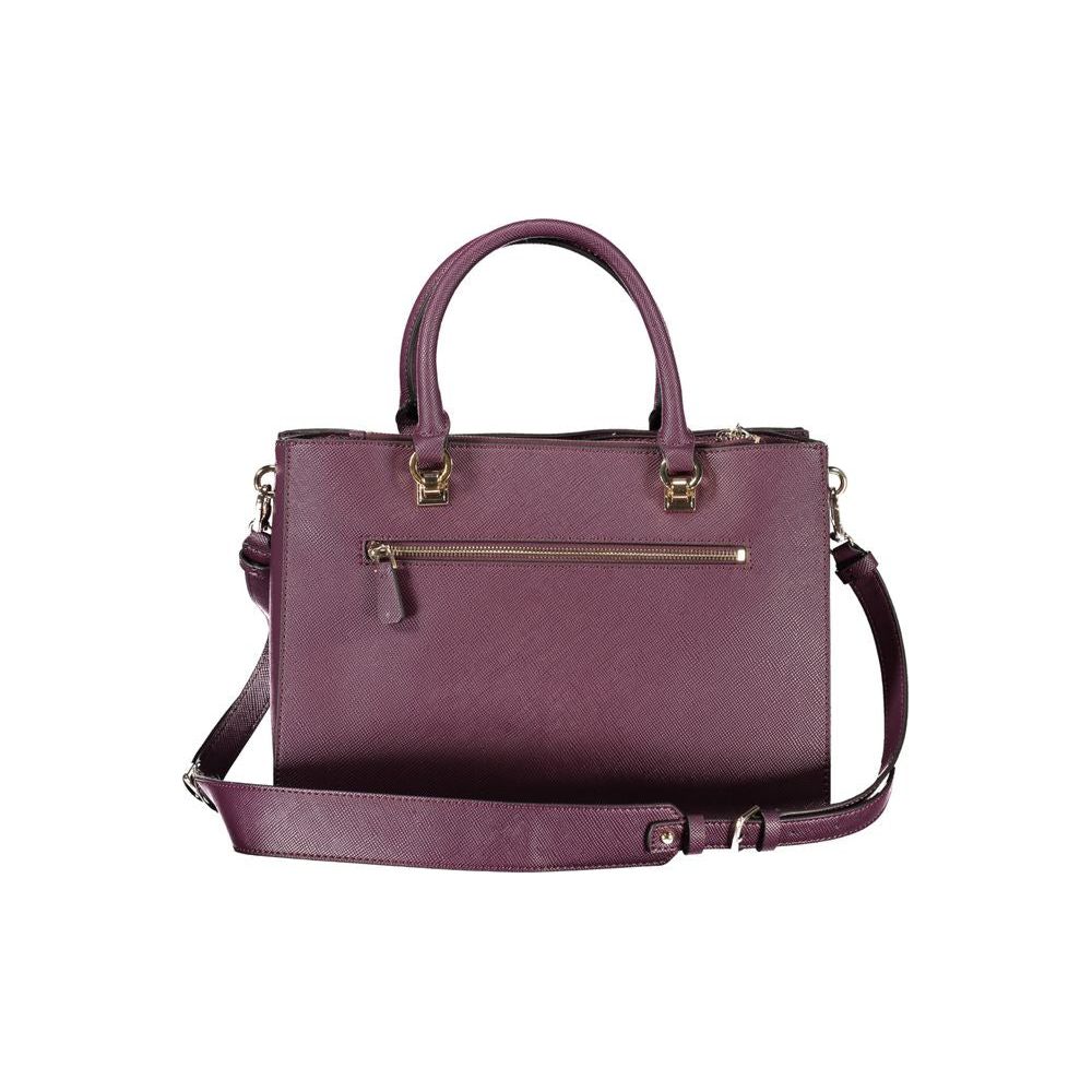 Guess Jeans Purple Polyethylene Handbag Guess Jeans