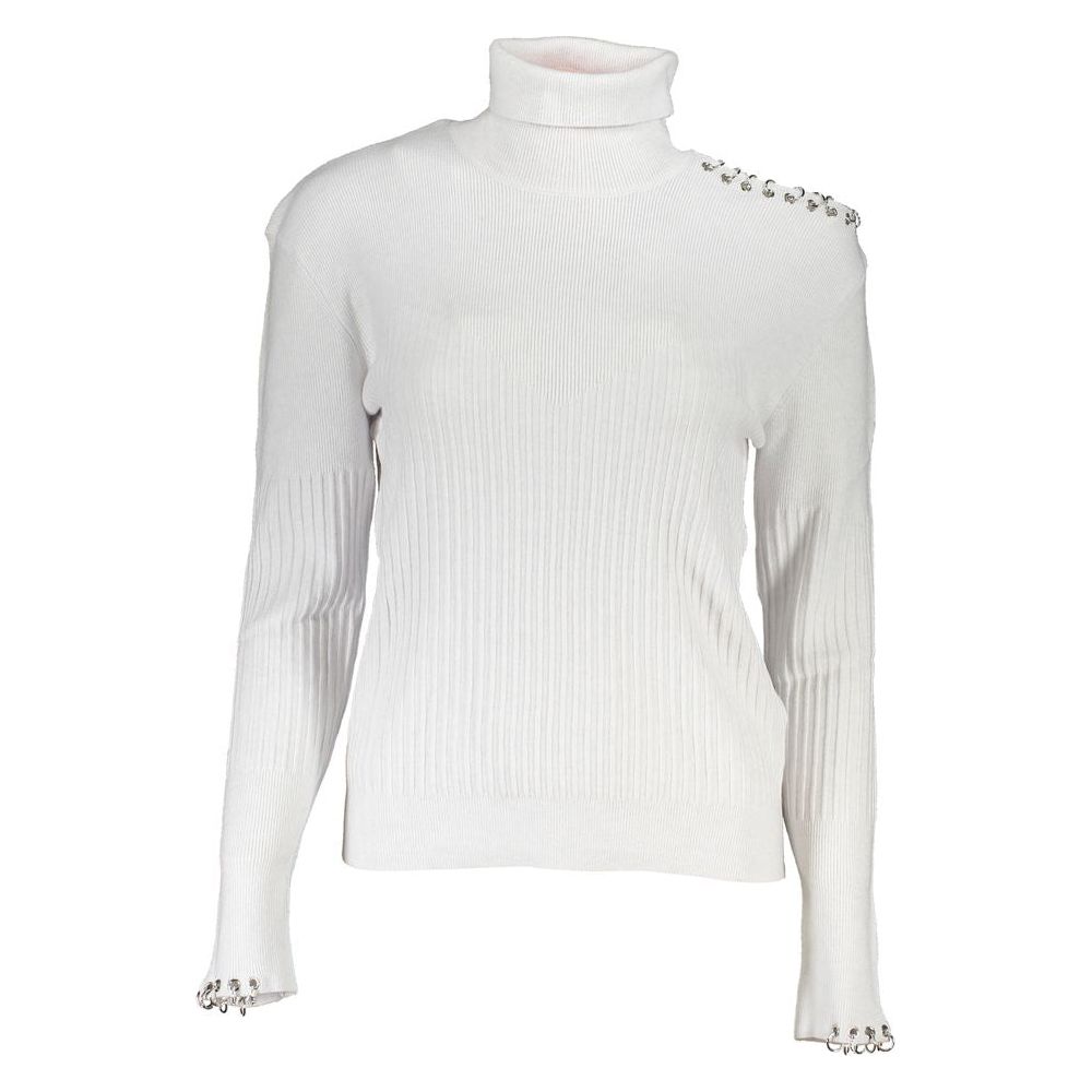 Patrizia Pepe Chic Turtleneck Sweater with Contrast Details Patrizia Pepe