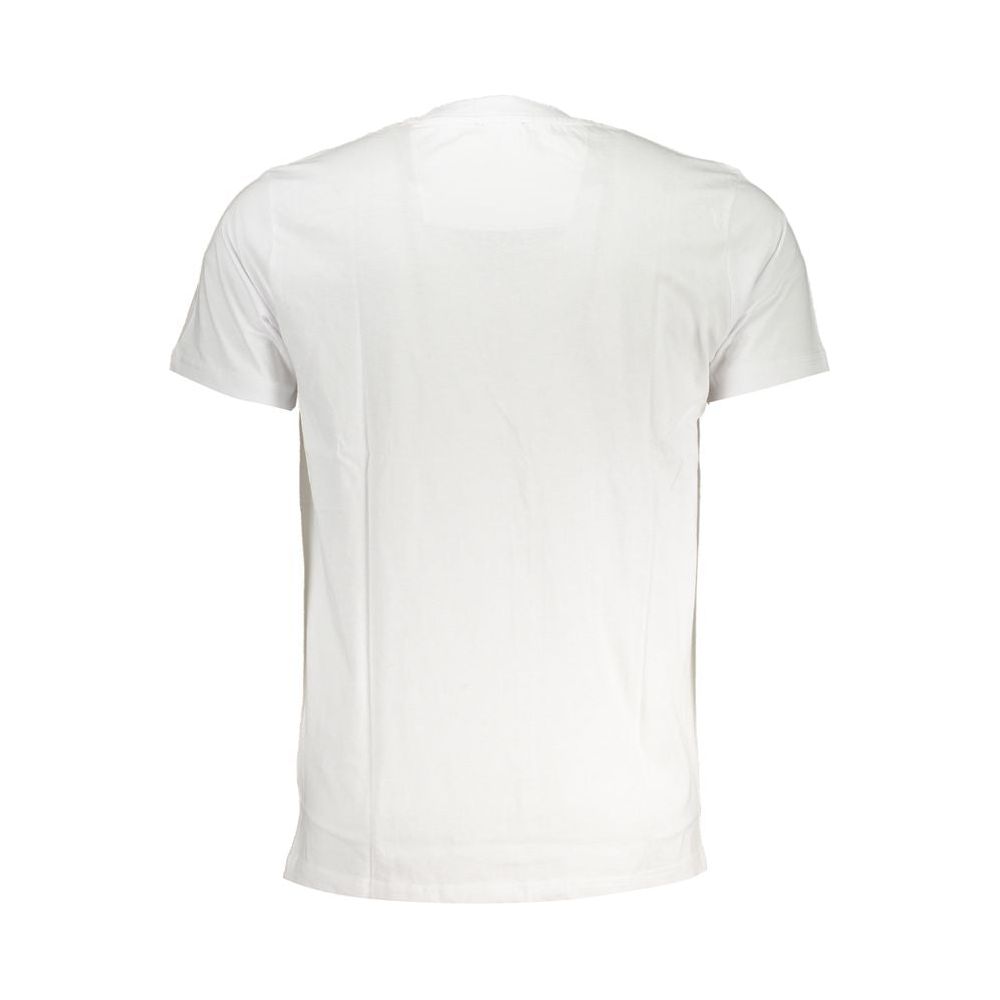 Cavalli Class White Cotton T-Shirt