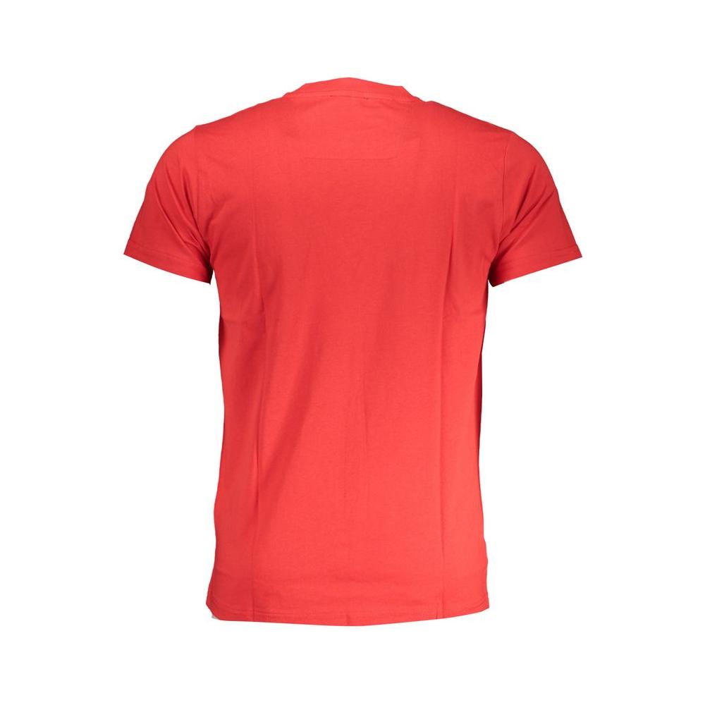 Cavalli Class Red Cotton T-Shirt