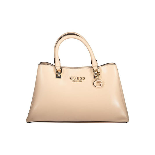 Guess Jeans Beige Polyethylene Handbag