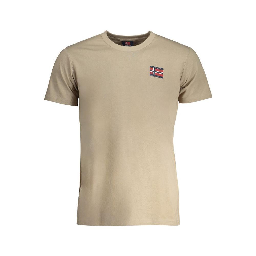 Norway 1963 Beige Cotton T-Shirt