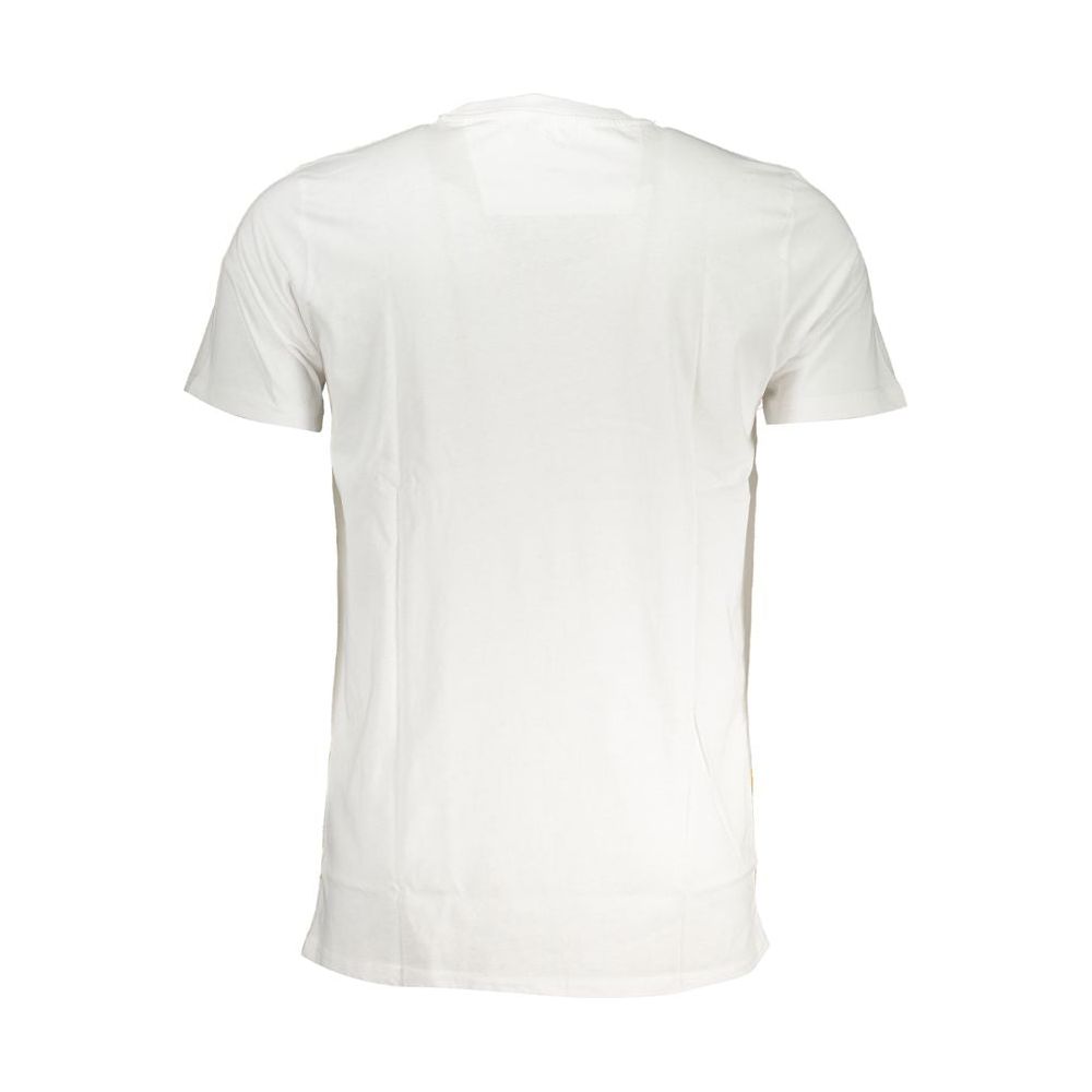 Cavalli Class White Cotton T-Shirt