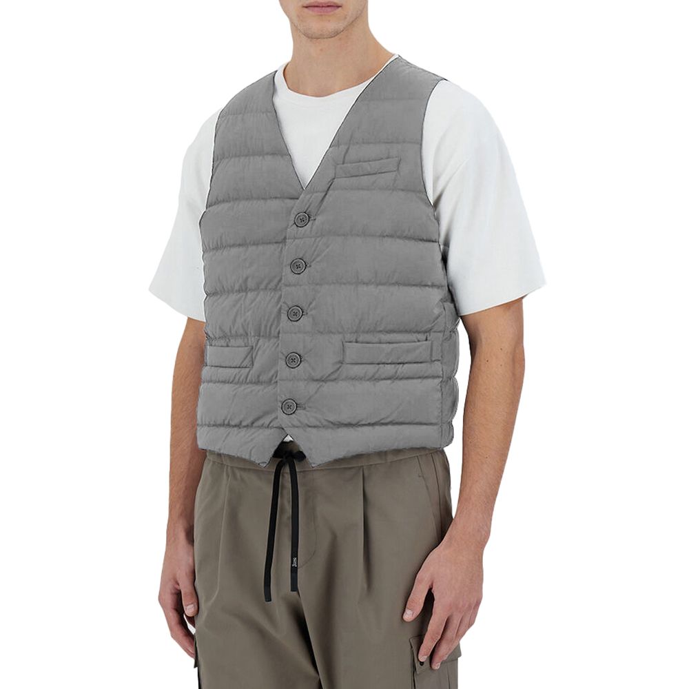 Herno Gray Nylon Vest