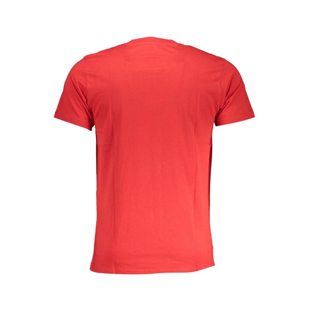 Cavalli Class Red Cotton T-Shirt