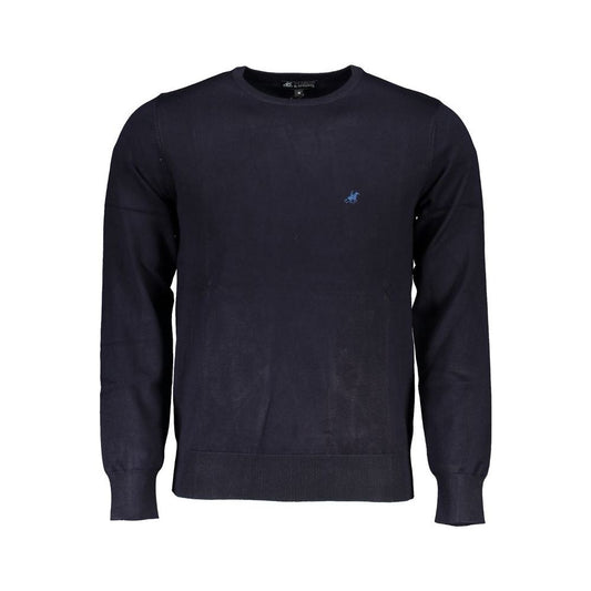 U.S. Grand Polo Blue Nylon Sweater U.S. Grand Polo