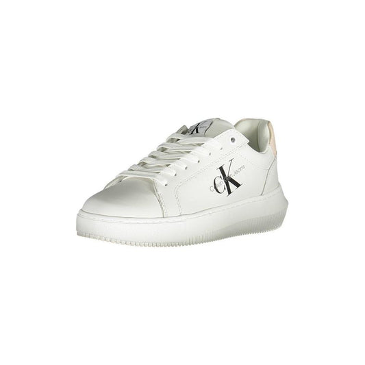 Calvin Klein White Leather Women Sneaker Calvin Klein