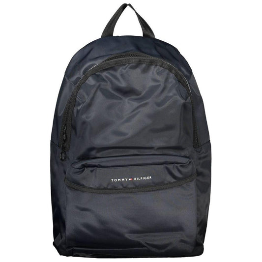 Tommy Hilfiger Blue Polyester Men Backpack Tommy Hilfiger