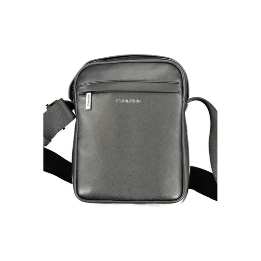 Calvin Klein Black Polyester Shoulder Bag