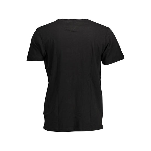 Tommy Hilfiger Black Cotton Men T-Shirt Tommy Hilfiger