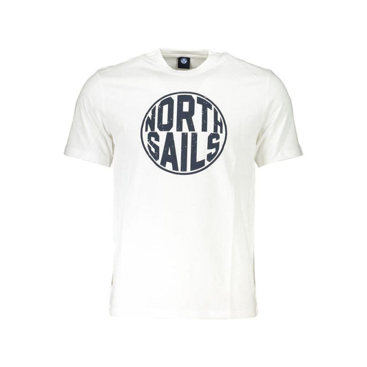 North Sails White Cotton T-Shirt