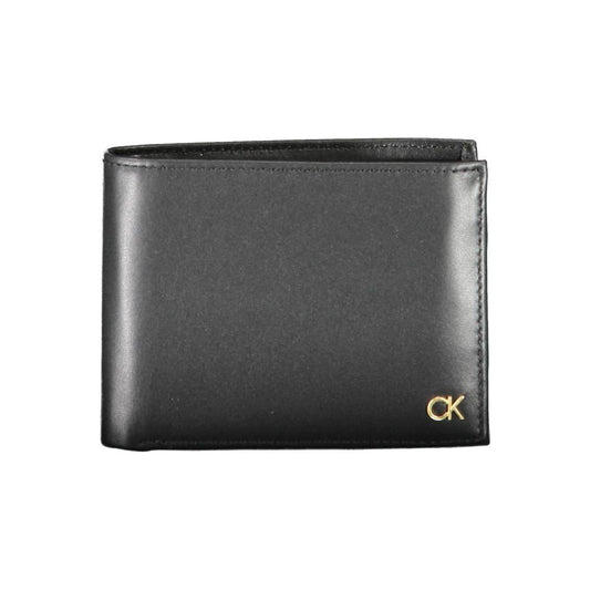 Calvin Klein Black Leather Men Wallet Calvin Klein