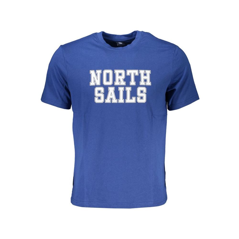 North Sails Blue Cotton T-Shirt North Sails