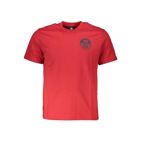 North Sails Red Cotton T-Shirt