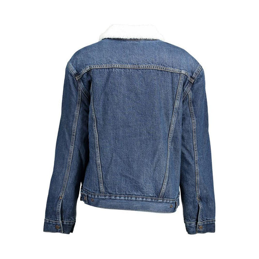 Levi's Blue Cotton Women Jacket