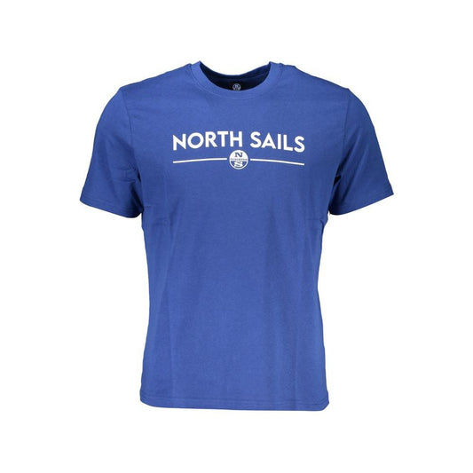 North Sails Blue Cotton T-Shirt