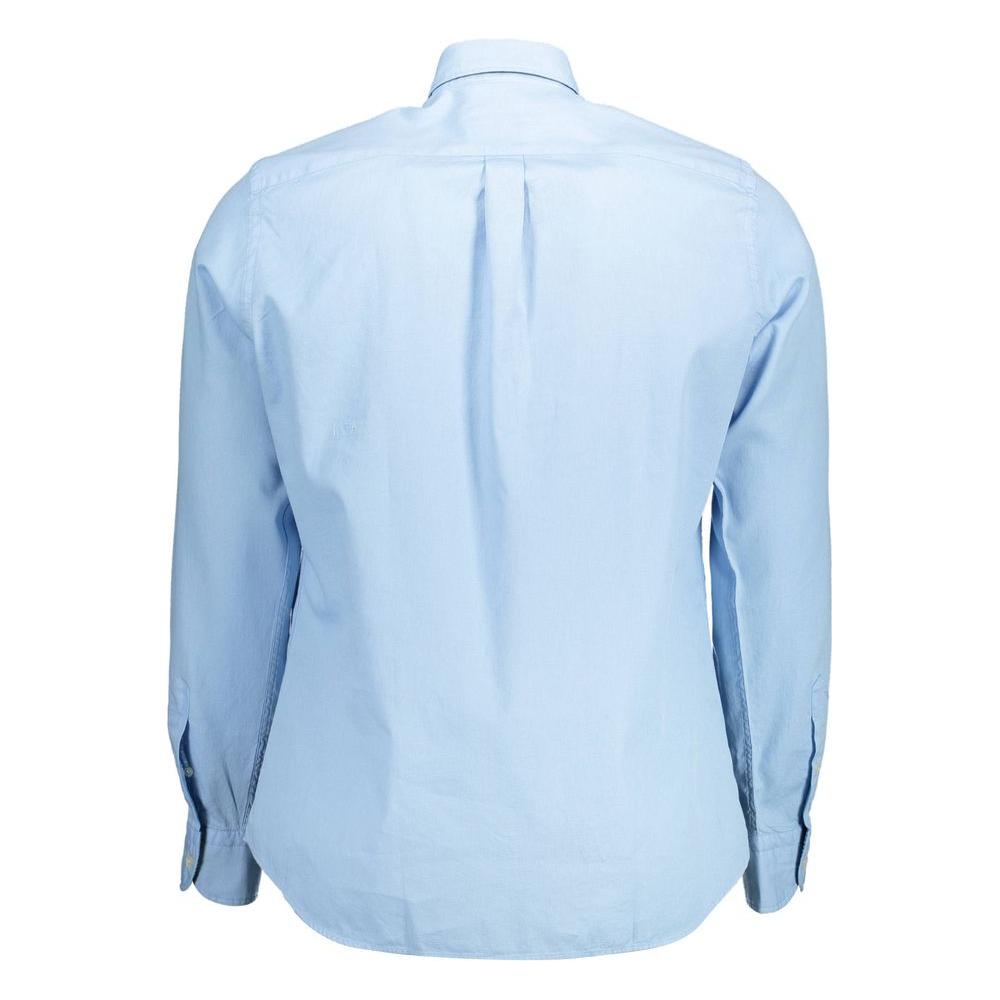 Harmont & Blaine Light Blue Cotton Men Shirt Harmont & Blaine