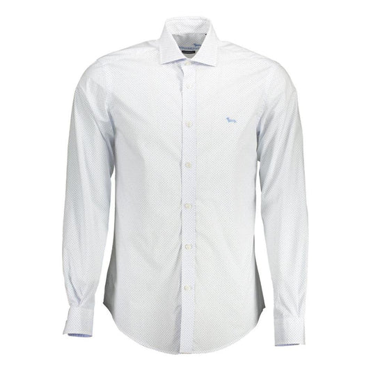 Harmont & Blaine White Cotton Men Shirt Harmont & Blaine