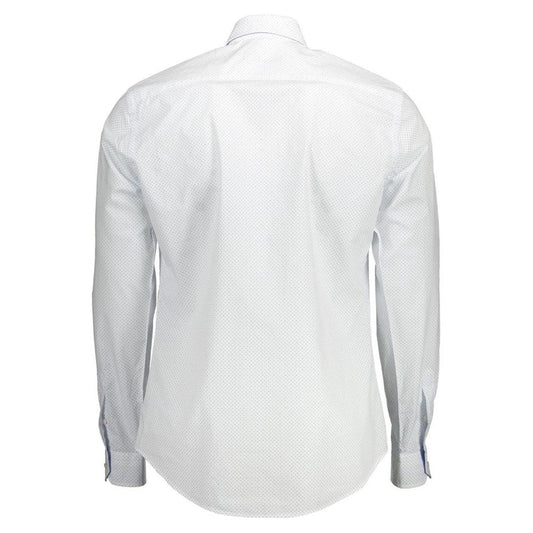 Harmont & Blaine White Cotton Men Shirt Harmont & Blaine