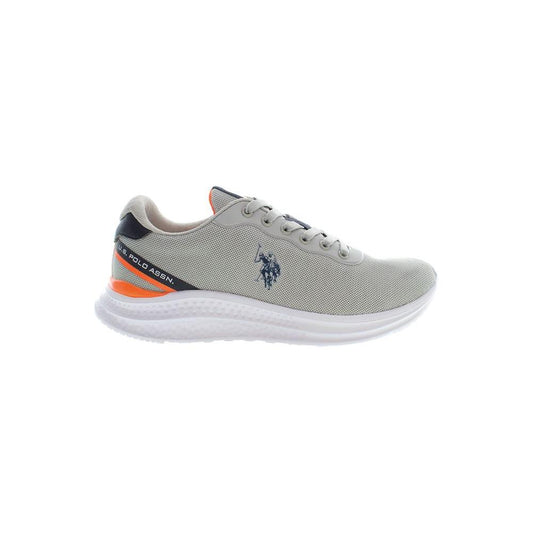 U.S. POLO ASSN. Gray Polyester Men Sneaker