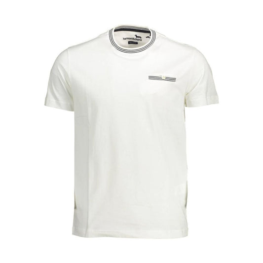 Harmont & Blaine White Cotton Men T-Shirt Harmont & Blaine