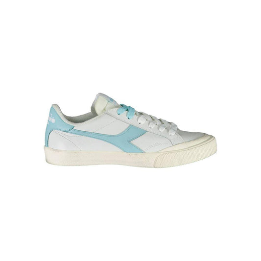 Diadora White Leather Women Sneaker Diadora