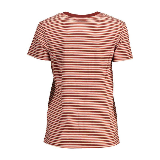 Levi's Red Cotton Women T-Shirt Levi's