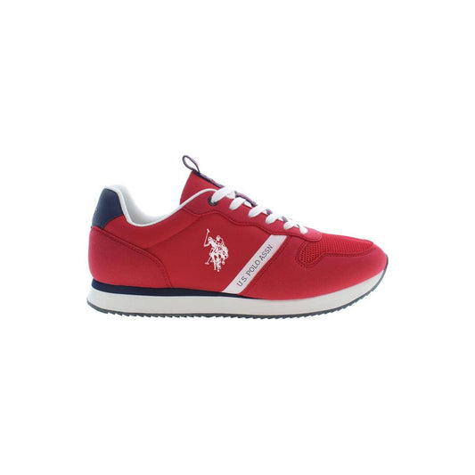 U.S. POLO ASSN. Red Polyester Men Sneaker