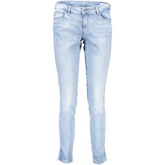 Guess Jeans Light Blue Cotton Women Jeans