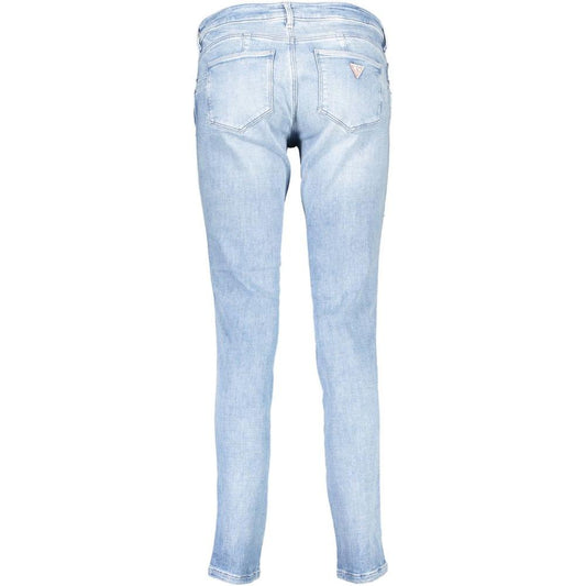 Guess Jeans Light Blue Cotton Women Jeans