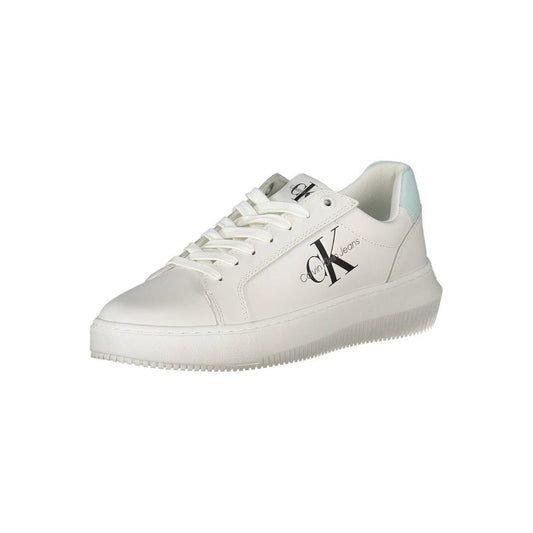 Calvin Klein White Leather Women Sneaker Calvin Klein