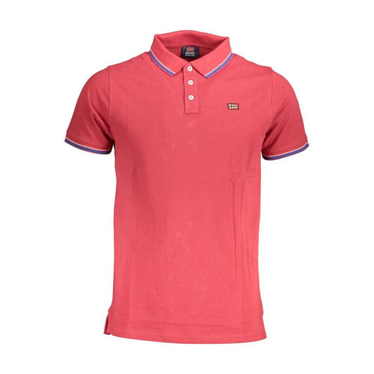 Norway 1963 Red Cotton Men Polo Shirt Norway 1963