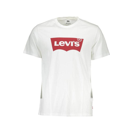 Levi's White Cotton Men T-Shirt Levi's