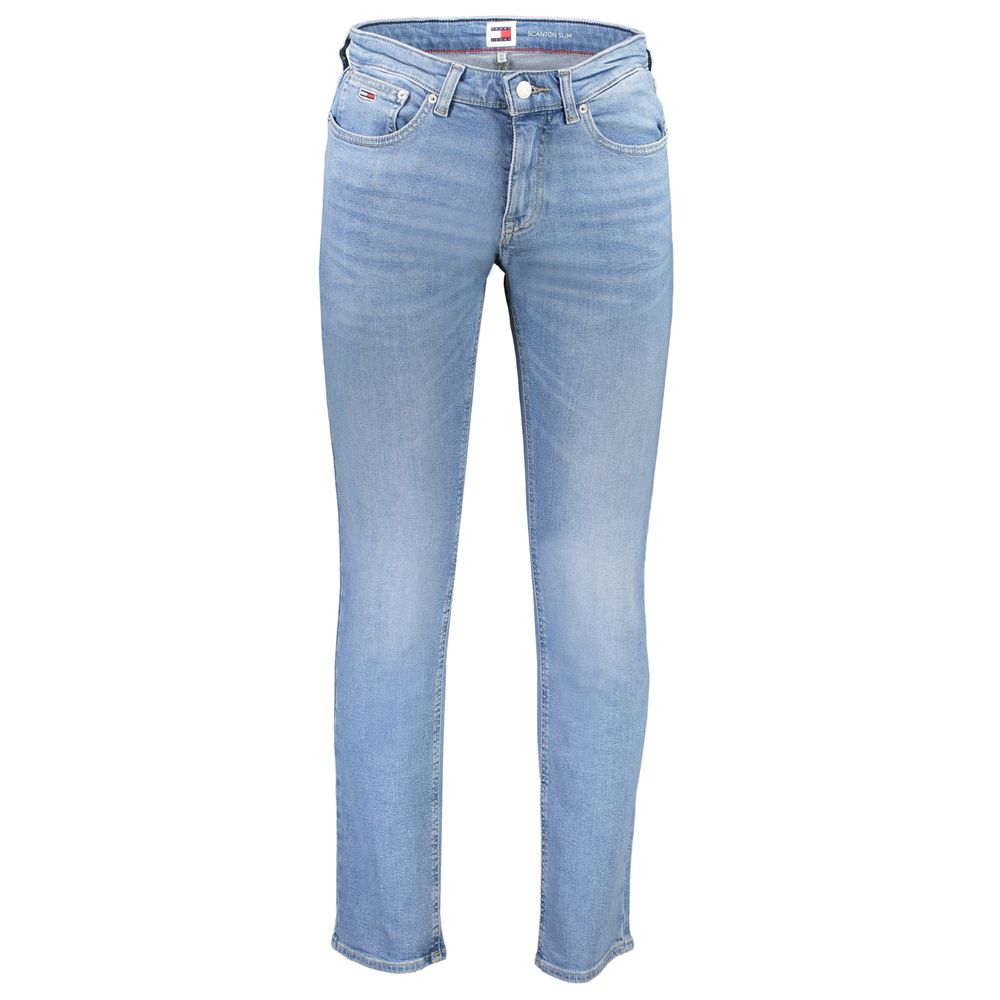 Tommy Hilfiger Light Blue Cotton Jeans & Pant Tommy Hilfiger