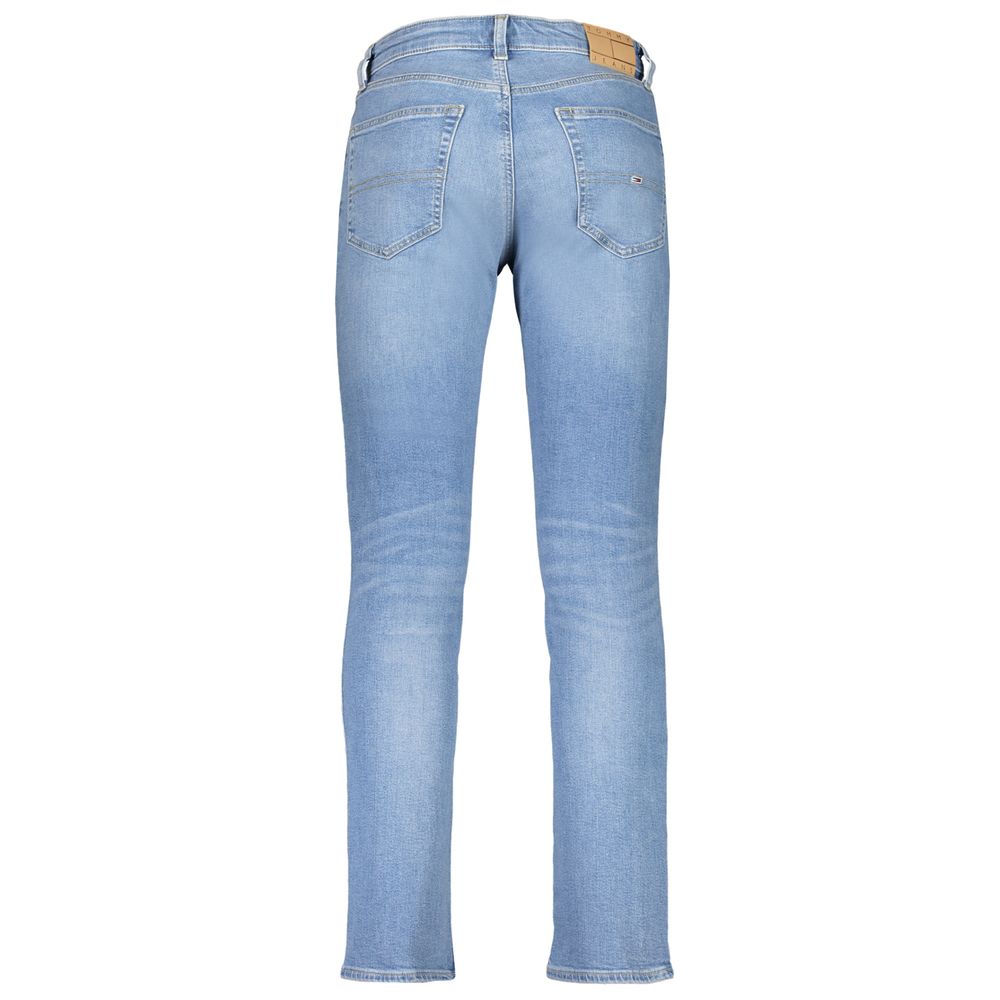 Tommy Hilfiger Light Blue Cotton Jeans & Pant Tommy Hilfiger