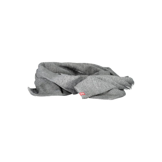 Levi's Gray Acrylic Men Scarf Levi's